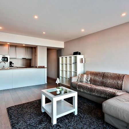 Montezuma Luxe Studio Met Frontaal Zeezicht Zonder Aparte Slaapkamer Oostende Exterior foto
