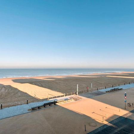Montezuma Luxe Studio Met Frontaal Zeezicht Zonder Aparte Slaapkamer Oostende Exterior foto