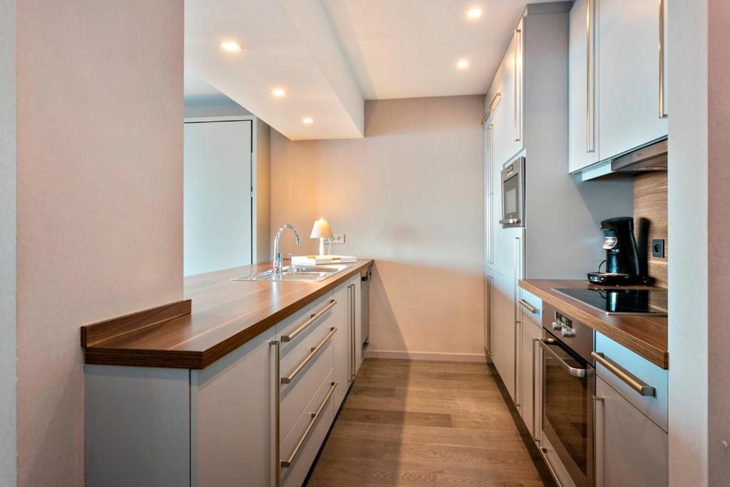 Montezuma Luxe Studio Met Frontaal Zeezicht Zonder Aparte Slaapkamer Oostende Exterior foto